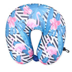 Travel U Shape Neck Pillow Reading Sleeping Long Flights Road Trips Microbead Neck Rest Support Cushion Portable Feather Soft Microfiber Neck Pillow Travel Pillow U-Shaped Neck Pillow Ultra Soft Comfortable Cushion for Neck Support Super for Home Office Stevvex