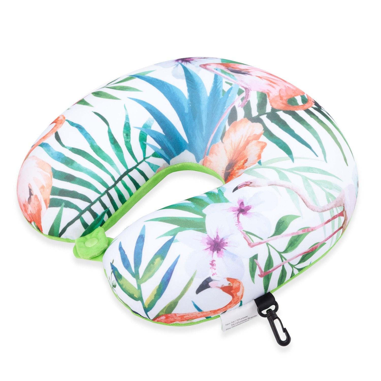 Travel U Shape Neck Pillow Reading Sleeping Long Flights Road Trips Microbead Neck Rest Support Cushion Portable Feather Soft Microfiber Neck Pillow Travel Pillow U-Shaped Neck Pillow Ultra Soft Comfortable Cushion for Neck Support Super for Home Office Stevvex