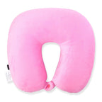 Travel U Shape Neck Pillow Reading Sleeping Long Flights Road Trips Microbead Neck Rest Support Cushion Portable Feather Soft Microfiber Neck Pillow Travel Pillow U-Shaped Neck Pillow Ultra Soft Comfortable Cushion for Neck Support Super for Home Office Stevvex