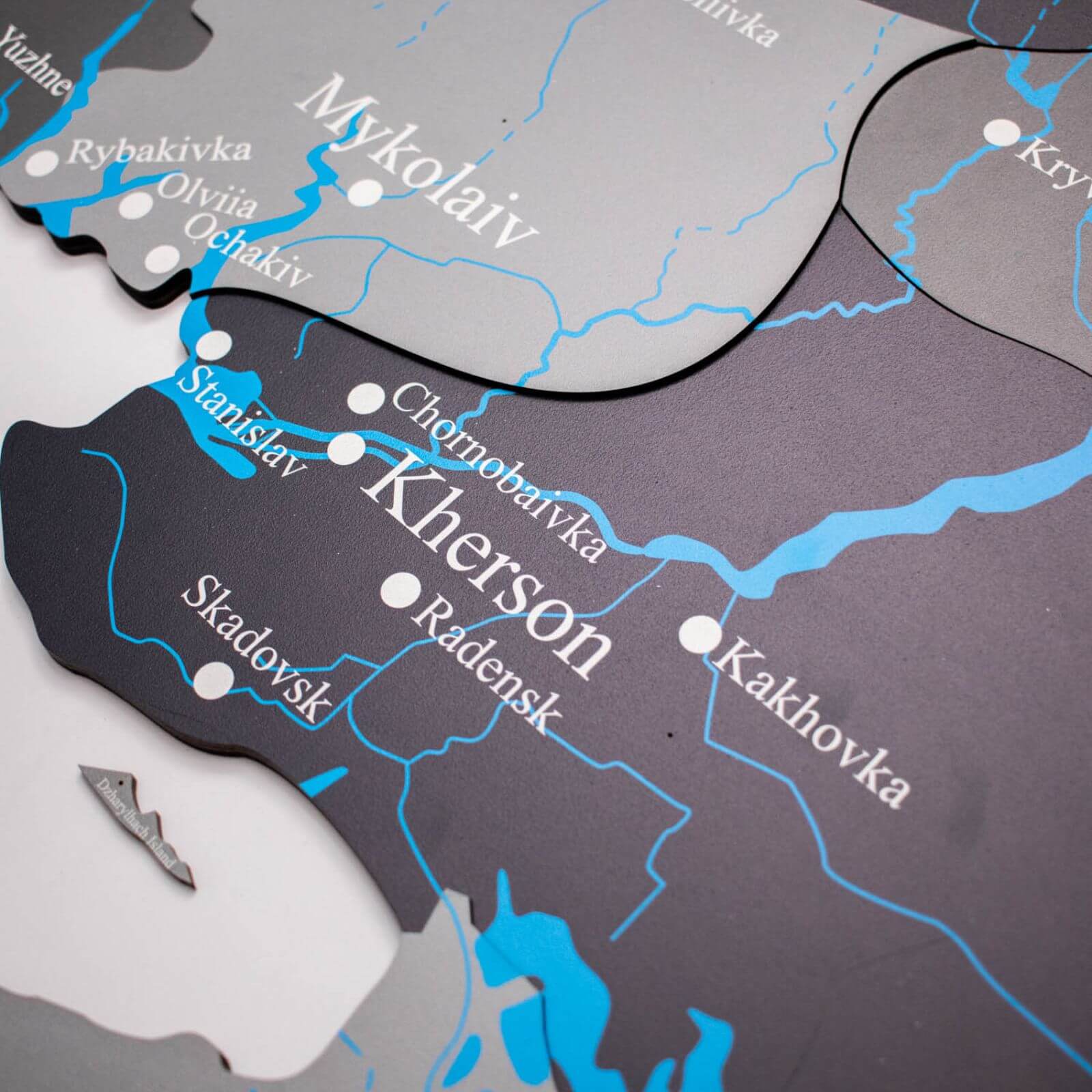Wooden Map of Ukraine Nordik Enjoy The Wood