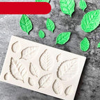 Tree Leaf Mold Silicone Fondant Cake Decorating Tools Chocolate Baking Mould 3D Sugarcraft  Homemade Bakeware 3D Leaf Silicone Mold For Chocolate Candy Sugar Craft Cake Decoration Cupcake Decoration Stevvex