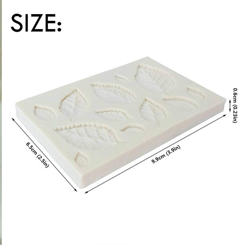 Tree Leaf Mold Silicone Fondant Cake Decorating Tools Chocolate Baking Mould 3D Sugarcraft  Homemade Bakeware 3D Leaf Silicone Mold For Chocolate Candy Sugar Craft Cake Decoration Cupcake Decoration Stevvex