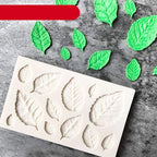 Tree Leaf Mold Silicone Fondant Cake Decorating Tools Chocolate Baking Mould 3D Sugarcraft  Homemade Bakeware 3D Leaf Silicone Mold For Chocolate Candy Sugar Craft Cake Decoration Cupcake Decoration Stevvex