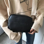 Trendy Designer Leather bag For Ladies And Shoulder Messenger Bags Simple Fashionable Letter Flap Females Crossbody Bag Stevvex