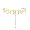 Trendy Heart Shaped Design Body Long Chain Ladies Belts Modern Metal Waist Chain Love Belts For Women Stevvex