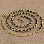 Trendy Heart Shaped Design Body Long Chain Ladies Belts Modern Metal Waist Chain Love Belts For Women Stevvex