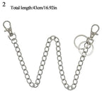 Trendy Heart Shaped Design Body Long Chain Ladies Belts Modern Metal Waist Chain Love Belts For Women Stevvex