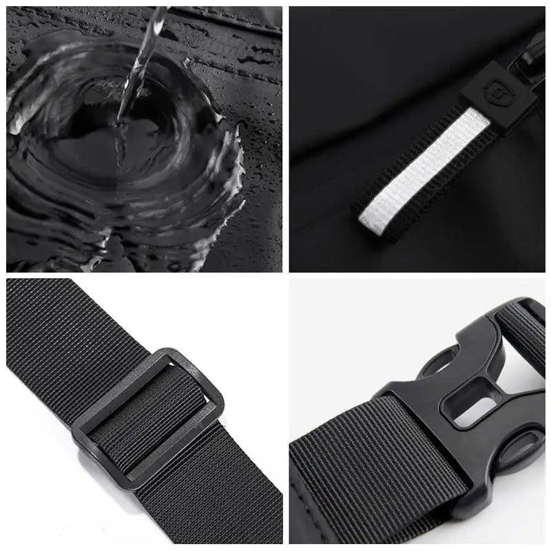 Trendy Premium Waterproof Lightweight Fanny Pack For Sport Gym Workout Travel Work Classic Large Capacity Unisex Belt Bags Hip Waist Packs Stevvex