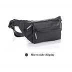 Trendy Premium Waterproof Lightweight Fanny Pack For Sport Gym Workout Travel Work Classic Large Capacity Unisex Belt Bags Hip Waist Packs Stevvex