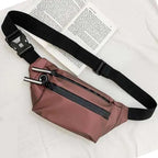 Trendy Premium Waterproof Lightweight Fanny Pack For Sport Gym Workout Travel Work Classic Large Capacity Unisex Belt Bags Hip Waist Packs Stevvex