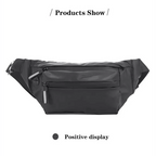 Trendy Premium Waterproof Lightweight Fanny Pack For Sport Gym Workout Travel Work Classic Large Capacity Unisex Belt Bags Hip Waist Packs Stevvex
