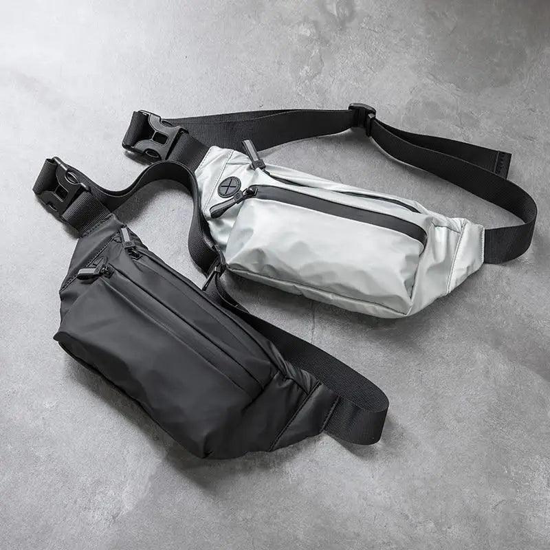 Trendy Premium Waterproof Lightweight Fanny Pack For Sport Gym Workout Travel Work Classic Large Capacity Unisex Belt Bags Hip Waist Packs Stevvex