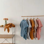 Trendy Rabbit Cartoon Bathrobes For Girls Boys Unisex Soft Hooded And Comfortable Kids Vintage Design Bathrobes Stevvex