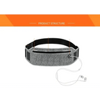 Trendy Slim Running Belt Fanny Pack Fitness Workout Exercise Waist Bag Jogging Belt Bag Gym Fitness Bag Ultra Light Runners Belt Travel Money Belt For Men Women