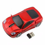 Trendy Sport Car Wireless Mouse 1200DPI Optical 3D Car Design Gaming Mice USB Computer Mouse For Laptop PC Desktop Stevvex