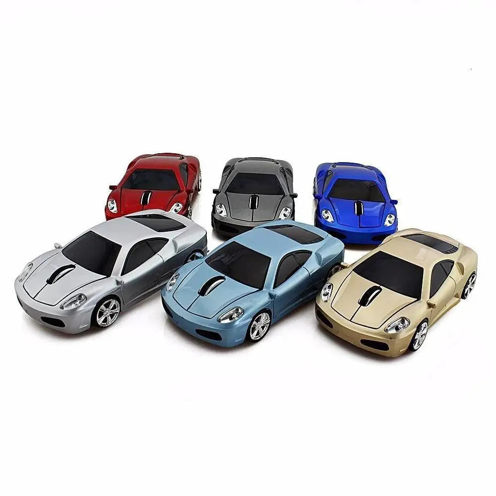 Trendy Sport Car Wireless Mouse 1200DPI Optical 3D Car Design Gaming Mice USB Computer Mouse For Laptop PC Desktop Stevvex