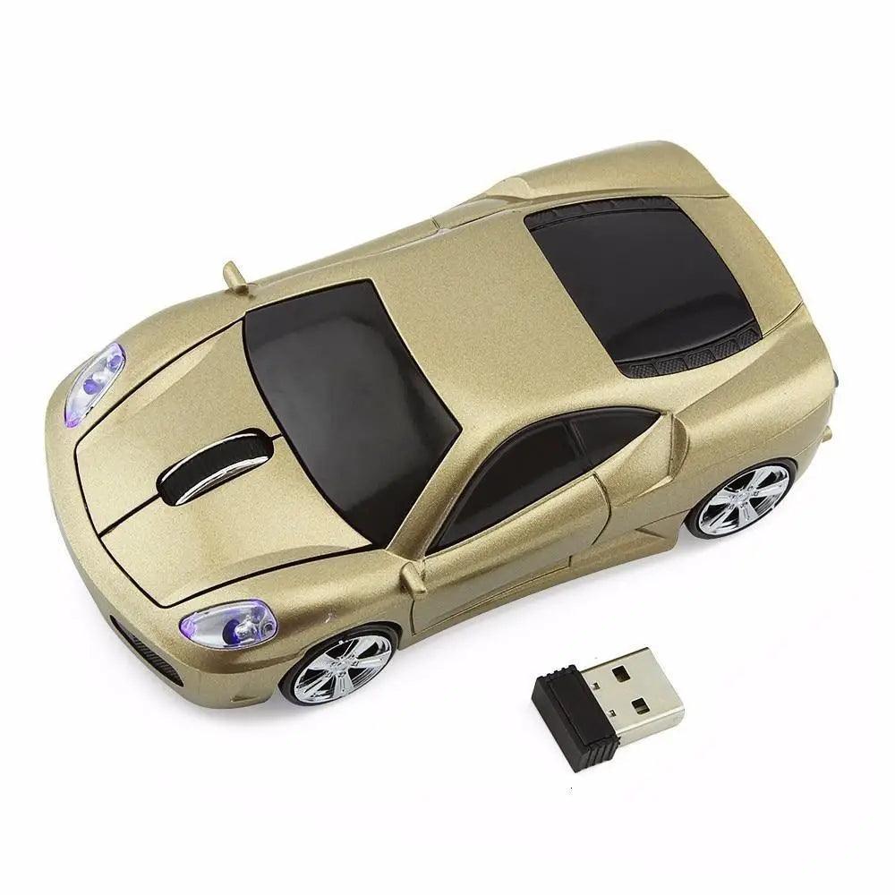 Trendy Sport Car Wireless Mouse 1200DPI Optical 3D Car Design Gaming Mice USB Computer Mouse For Laptop PC Desktop Stevvex
