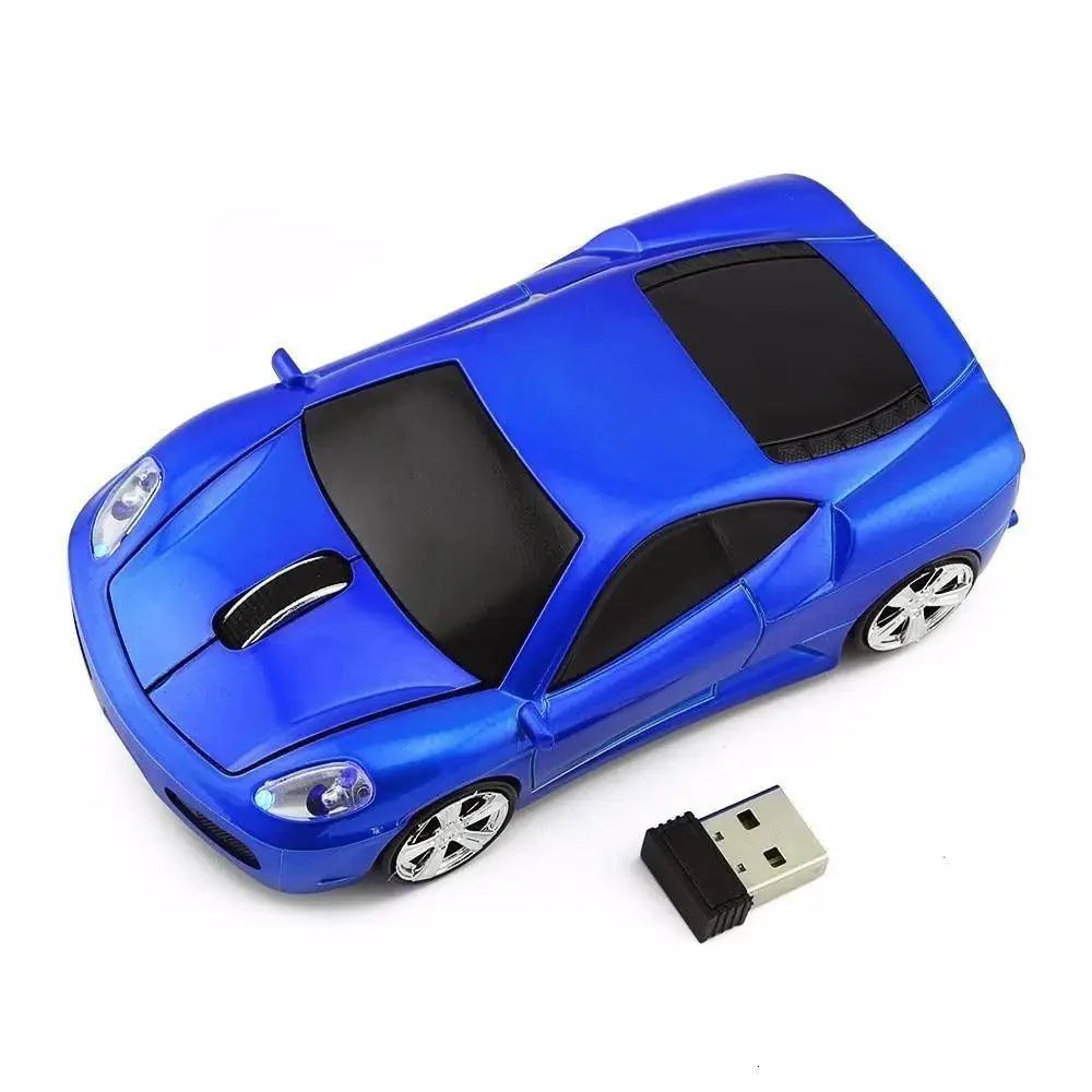 Trendy Sport Car Wireless Mouse 1200DPI Optical 3D Car Design Gaming Mice USB Computer Mouse For Laptop PC Desktop Stevvex