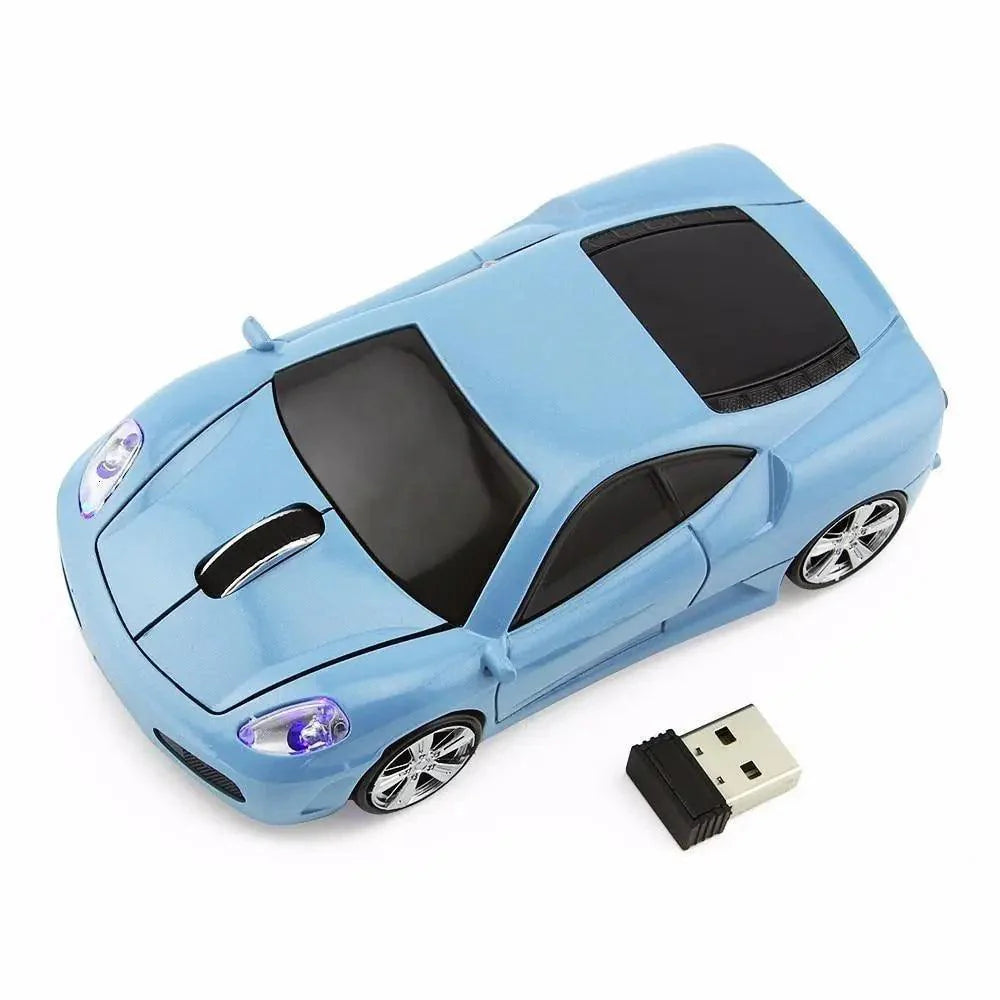 Trendy Sport Car Wireless Mouse 1200DPI Optical 3D Car Design Gaming Mice USB Computer Mouse For Laptop PC Desktop Stevvex
