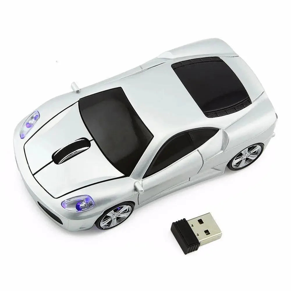 Trendy Sport Car Wireless Mouse 1200DPI Optical 3D Car Design Gaming Mice USB Computer Mouse For Laptop PC Desktop Stevvex