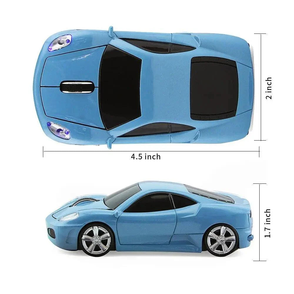 Trendy Sport Car Wireless Mouse 1200DPI Optical 3D Car Design Gaming Mice USB Computer Mouse For Laptop PC Desktop Stevvex