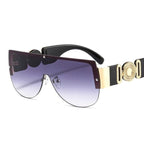 Trendy Sunglasses For Women Stylish Fashionable Shield Sunglasses For Women & Men New Luxury Gradients & Classic Lens For Women & Men New Square Shape Women's Round Sunglasses Stevvex