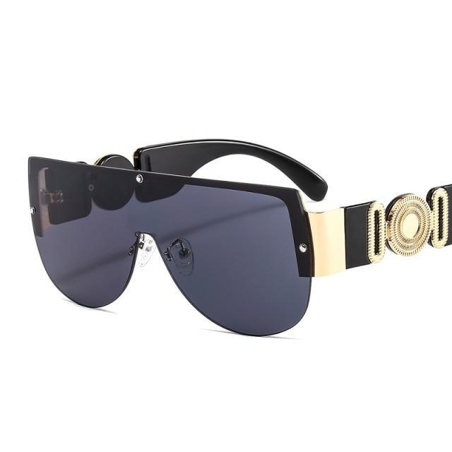 Trendy Sunglasses For Women Stylish Fashionable Shield Sunglasses For Women & Men New Luxury Gradients & Classic Lens For Women & Men New Square Shape Women's Round Sunglasses Stevvex