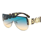 Trendy Sunglasses For Women Stylish Fashionable Shield Sunglasses For Women & Men New Luxury Gradients & Classic Lens For Women & Men New Square Shape Women's Round Sunglasses Stevvex