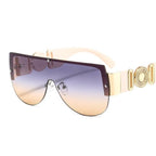 Trendy Sunglasses For Women Stylish Fashionable Shield Sunglasses For Women & Men New Luxury Gradients & Classic Lens For Women & Men New Square Shape Women's Round Sunglasses Stevvex