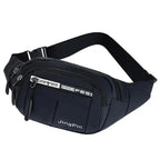 Trendy Waist Pouch Bag Hip Pack With Adjustable Straps for Casual Travel Hiking Running Outdoor Sports Classy Money Pouch Waist Bag Stevvex