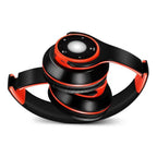 Wireless Headset Bluetooth Earphones and Headphone Foldable Adjustment Bluetooth Wired Headphones TF Card MP3 FM Radios For Online Class Business Trip Travel Video Conference Stevvex