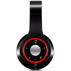Wireless Headset Bluetooth Earphones and Headphone Foldable Adjustment Bluetooth Wired Headphones TF Card MP3 FM Radios For Online Class Business Trip Travel Video Conference Stevvex