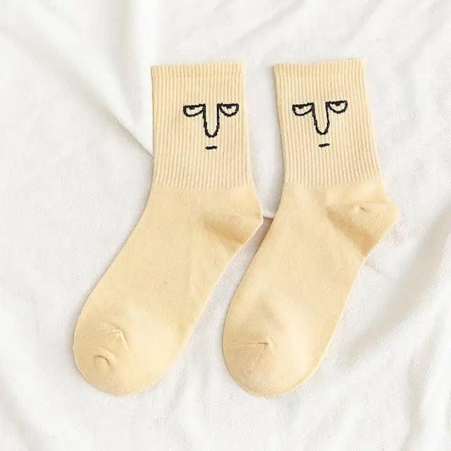 Trendy Women Candy Colors Casual Funny Socks Girl Socks Unisex Women Socks Stylish Socks Funny socks Cute Cool Colorful Cotton socks for Women and Men Cozy Gifts Stevvex