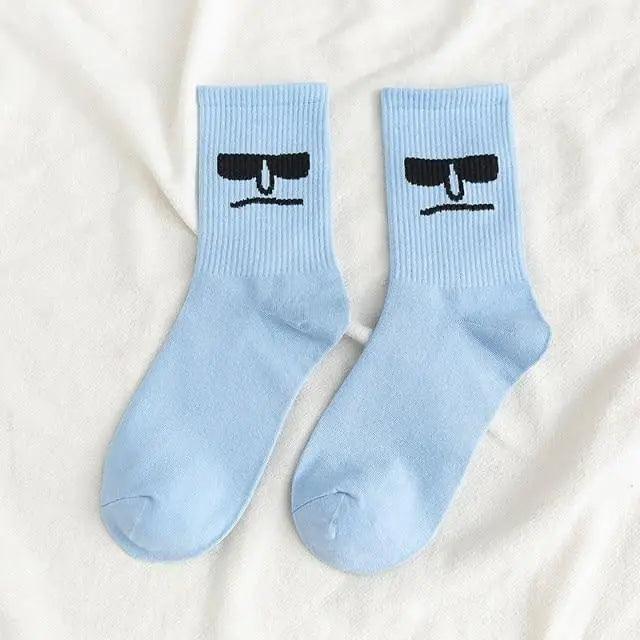 Trendy Women Candy Colors Casual Funny Socks Girl Socks Unisex Women Socks Stylish Socks Funny socks Cute Cool Colorful Cotton socks for Women and Men Cozy Gifts Stevvex