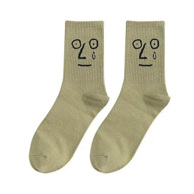 Trendy Women Candy Colors Casual Funny Socks Girl Socks Unisex Women Socks Stylish Socks Funny socks Cute Cool Colorful Cotton socks for Women and Men Cozy Gifts Stevvex