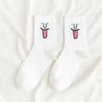 Trendy Women Candy Colors Casual Funny Socks Girl Socks Unisex Women Socks Stylish Socks Funny socks Cute Cool Colorful Cotton socks for Women and Men Cozy Gifts Stevvex