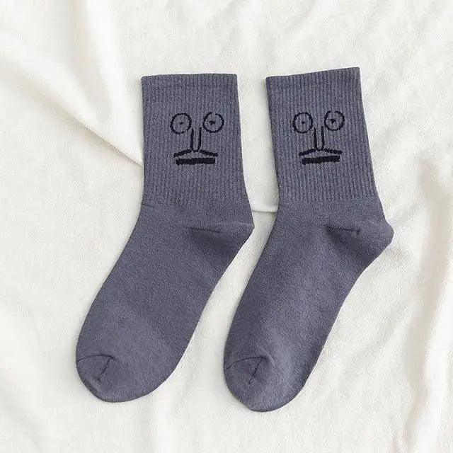 Trendy Women Candy Colors Casual Funny Socks Girl Socks Unisex Women Socks Stylish Socks Funny socks Cute Cool Colorful Cotton socks for Women and Men Cozy Gifts Stevvex