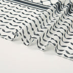 Trendy Women's Chiffon Keffiyeh Scarf with Print – Perfect for Summer, Travel & Islamic Modest Fashion(MH110)