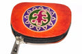 Tribal Salamander Leather Coin Purse Small Zipper Wallet