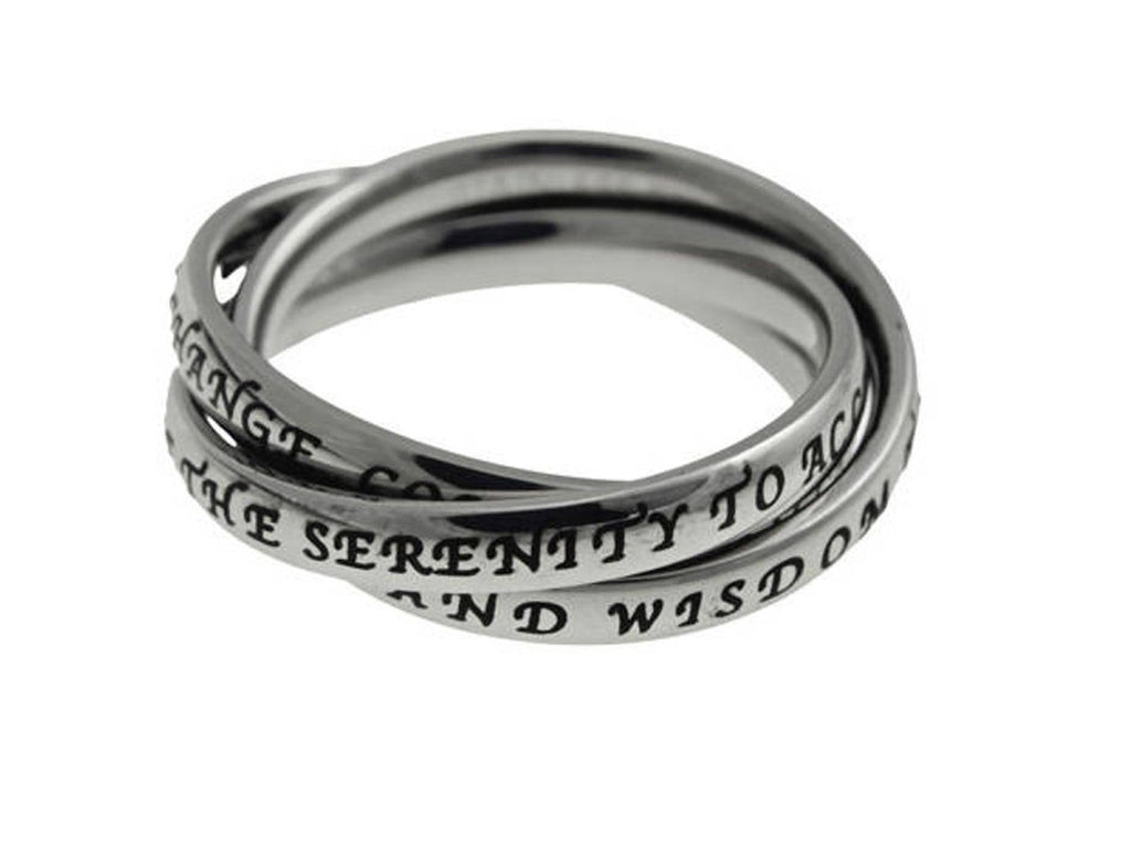Triple Band Ring - Serenity Prayer KingdomWear