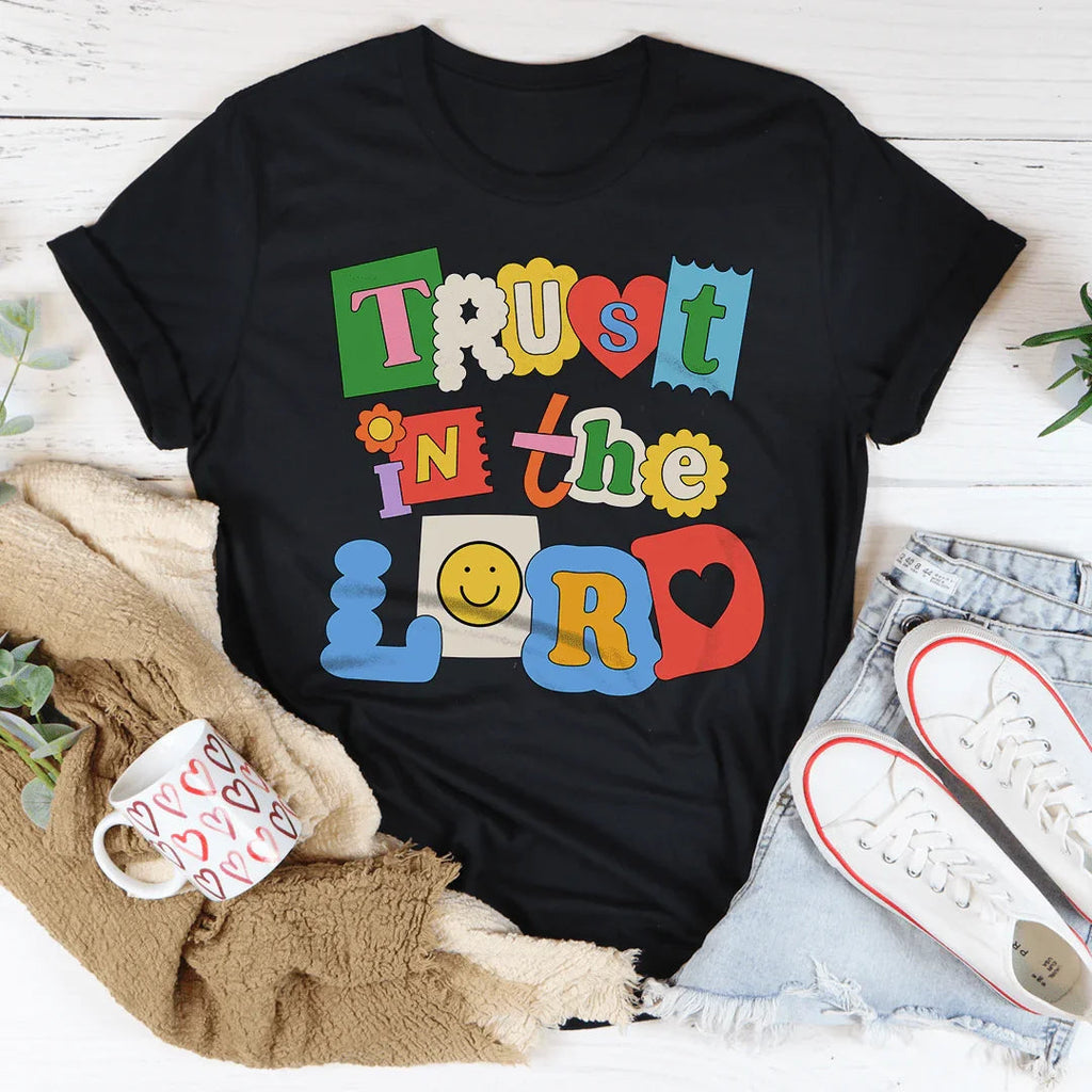 Trust In The Lord Tee Peachy Sunday