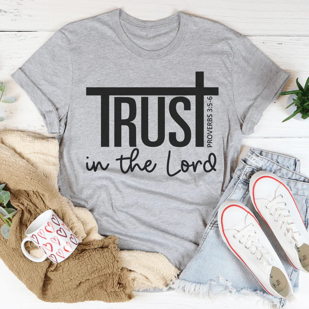Trust In The Lord Tee Peachy Sunday