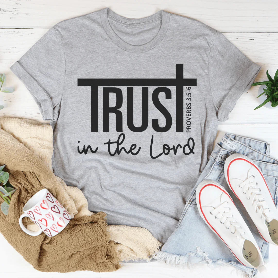 Trust In The Lord Tee Peachy Sunday