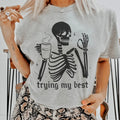 Trying My Best Tee Peachy Sunday