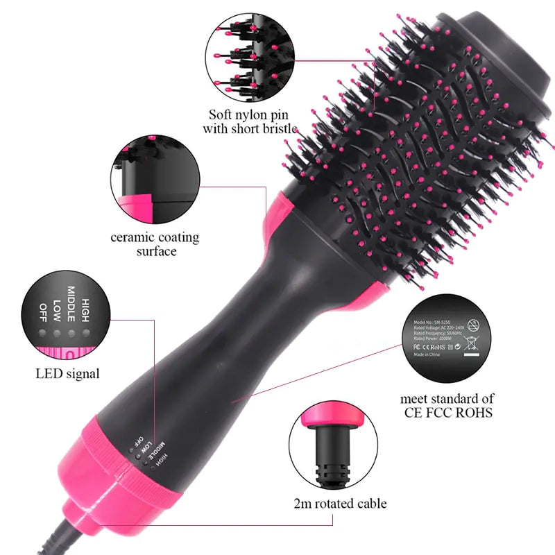 Multifunctional Hot Air Brush Pi-Mart