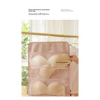 Underwear storage hanging bag, wall-mounted double-sided storage bag, underwear bra socks finishing bag, wardrobe hanging bag - SJB-DIAMOND ELITES