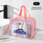 Cosmetics storage bag, wet and dry separation toilet bag, fitness transparent waterproof cosmetic bag, transparent makeup purse,Makeup bag with compartments, - SJB-DIAMOND ELITES