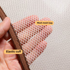 Socks storage hanging bag, underwear bag behind the door, mesh bag hanging fabric bag, dormitory wardrobe side side storage mesh bag - SJB-DIAMOND ELITES