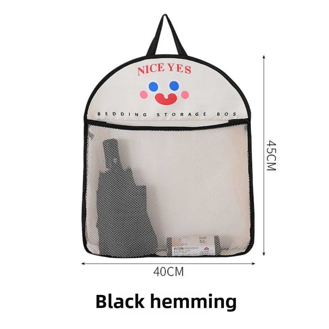 Socks storage hanging bag, underwear bag behind the door, mesh bag hanging fabric bag, dormitory wardrobe side side storage mesh bag - SJB-DIAMOND ELITES