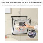 Bathroom transparent storage bag, put clothes toilet storage bag, transparent PVC large-capacity wall-mounted waterproof bathroom hanging bag - SJB-DIAMOND ELITES